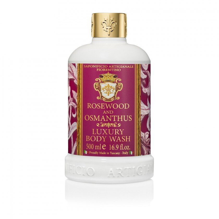 Dušas želeja Fiorentino Rosewood & Osmanthus Body Wash, 500 ml cena un informācija | Dušas želejas, eļļas | 220.lv