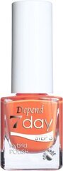 Nagu laka Depend 7 Day Hybrid Polish, Catchy Coral, 5 ml цена и информация | Лаки для ногтей, укрепители | 220.lv