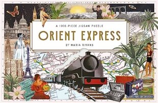 Orient Express, Jigsaw Puzzle, 1000gab. cena un informācija | Puzles, 3D puzles | 220.lv