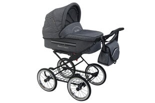 Rati Fanari Classic Baby Fashion 3in1, grey cena un informācija | Bērnu rati | 220.lv