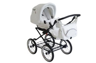 Rati Fanari Classic Baby Fashion 2in1, white cena un informācija | Bērnu rati | 220.lv