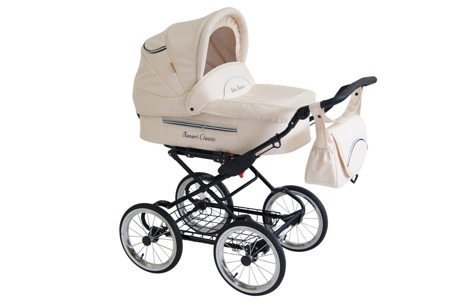 Rati Fanari Classic Baby Fashion 2in1, beige cena un informācija | Bērnu rati | 220.lv