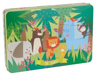 APLI Kids XL Puzzle Jungle 48 x 32 cm cena un informācija | Attīstošās rotaļlietas | 220.lv