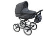 Rati Fanari Classic Baby Fashion 2in1, grey cena un informācija | Bērnu rati | 220.lv
