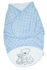 Teddy lācis sega-pleds 56x62 cm cena un informācija | Spilveni, guļammaisi, konverti jaundzimušajiem | 220.lv