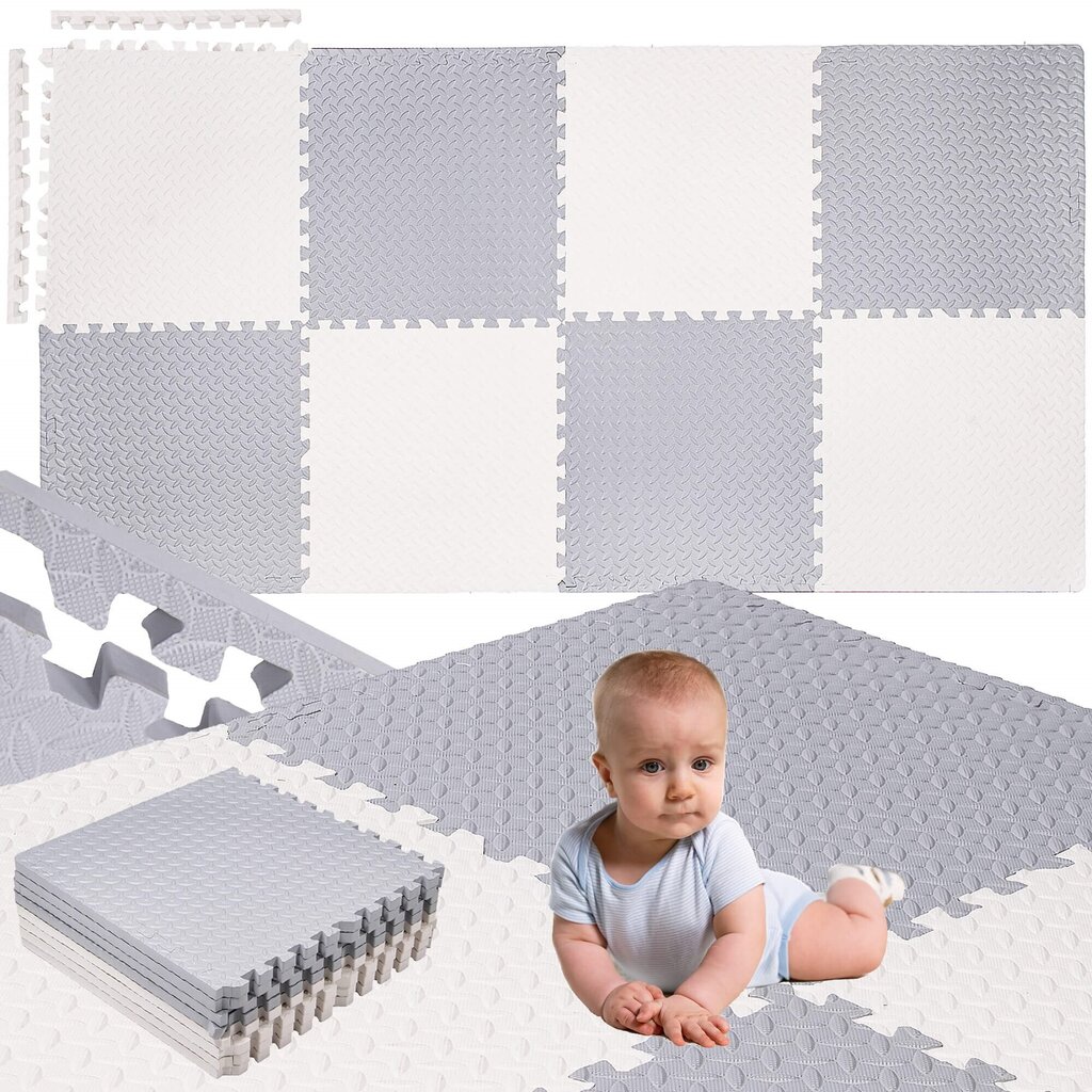 Bērnu putu paklājiņš - Puzzle Springos FM0032 235x121 cm cena un informācija | Attīstošie paklājiņi | 220.lv