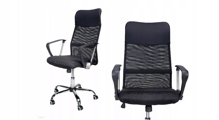 Grozāmais krēsls Xeno, melns цена и информация | Biroja krēsli | 220.lv