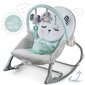 Šūpuļkrēsls ar vibrāciju mazuļiem Nukido, grey/mint цена и информация | Bērnu šūpuļkrēsliņi | 220.lv