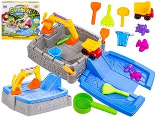 Smilšu rotaļlietu komplekts, 11 gab. cena un informācija | Ūdens, smilšu un pludmales rotaļlietas | 220.lv