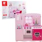 Rotaļlietu koka virtuve Classic World, rozā цена и информация | Rotaļlietas meitenēm | 220.lv