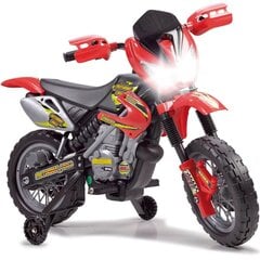 Электрический кроссовый мотоцикл для детей Feber, красный цена и информация | Электромобили для детей | 220.lv