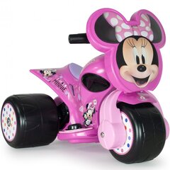 Bērnu elektriskais motocikls 6V Samurai Minnie Mouse, rozā krāsā cena un informācija | Bērnu elektroauto | 220.lv