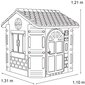 Liela dārza māja ar grilu bērniem Feber cena un informācija | Bērnu rotaļu laukumi, mājiņas | 220.lv
