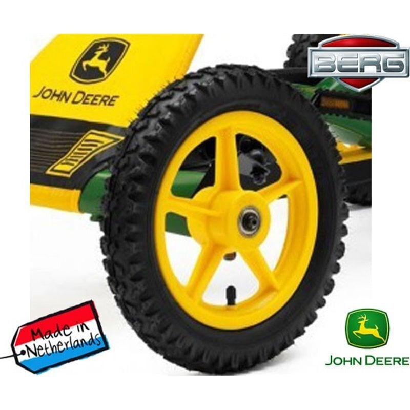 Pedāļu kartings bērniem Berg Buddy John Deere, dzeltens цена и информация | Rotaļlietas zēniem | 220.lv