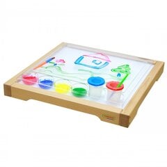 Пластиковый квадратный лоток для рисования Masterkidz цена и информация | Развивающие игрушки | 220.lv