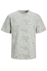 Jack&Jones T-krekls vīriešiem 12253564, pelēks cena un informācija | Vīriešu T-krekli | 220.lv
