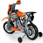 Bērnu elektriskais sporta motocikls Feber, oranžs cena un informācija | Bērnu elektroauto | 220.lv
