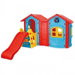 Rotaļu laukums ar slidkalniņu un rotaļu namiņu Woopie cena un informācija | Bērnu rotaļu laukumi, mājiņas | 220.lv