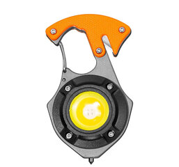 Мини-фонарик светодиодный брелок W5143 Type C с 2 битами отвертки, зеленый цена и информация | Фонарики | 220.lv