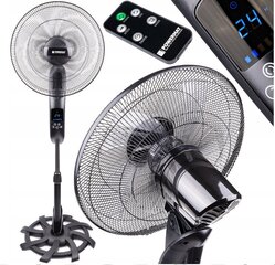 Ventilators Powermat ST-5, 80W, 135 cm, melns cena un informācija | Ventilatori | 220.lv