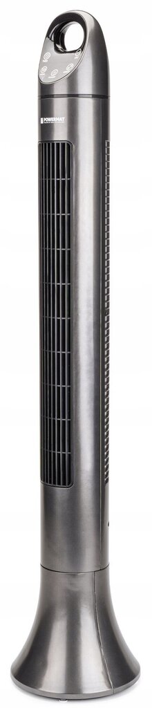 Ventilators Powermat Satin Tower-80/PM0741, 80W, 98 cm, pelēks цена и информация | Ventilatori | 220.lv