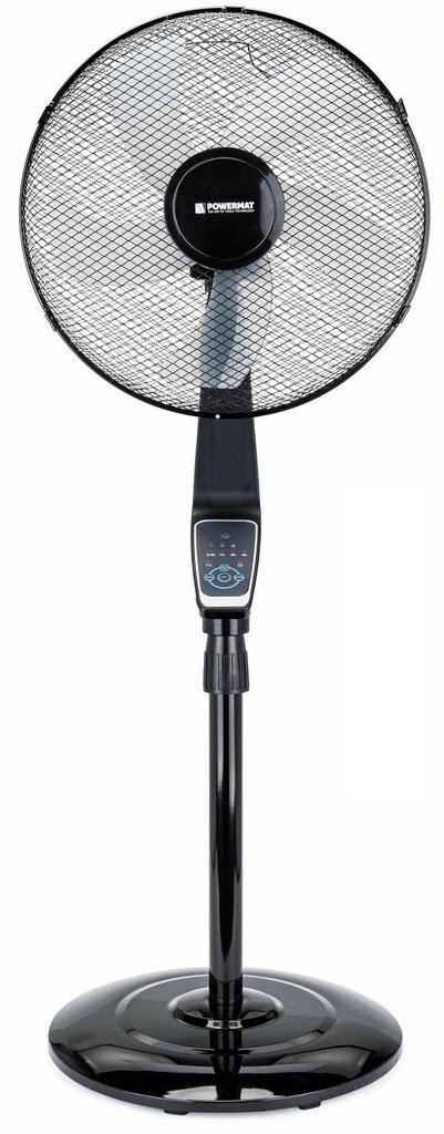 Ventilators Powermat ST-4, 75W, 135 cm, melns cena un informācija | Ventilatori | 220.lv
