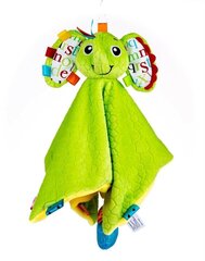 Rotaļlieta Dumel Zilonis, zaļš cena un informācija | Rotaļlietas zīdaiņiem | 220.lv