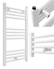 Vannas istabas radiators trepju radiators Puerto balts, 40/80 cm цена и информация | Полотенцесушители | 220.lv