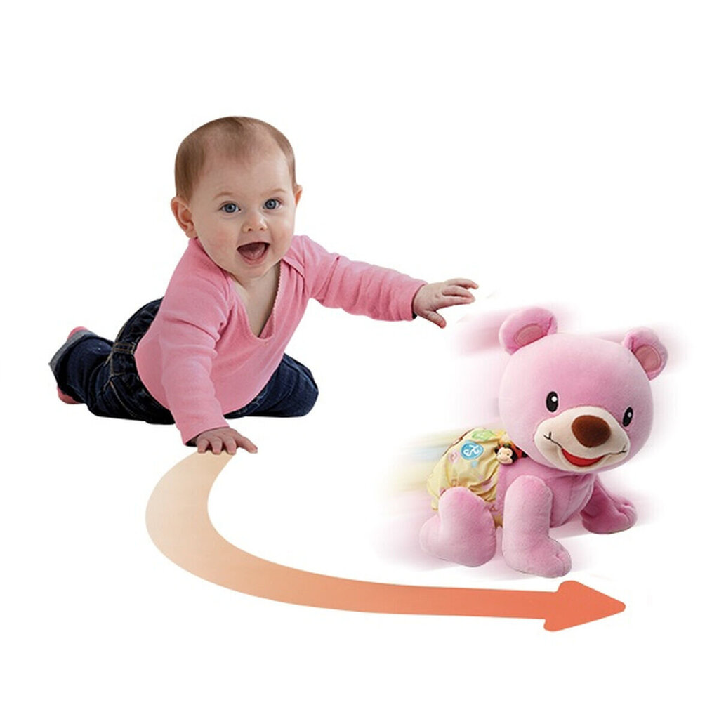 Plīša muzikāla rotaļlieta Vtech Baby Bear, 18 cm cena un informācija | Mīkstās (plīša) rotaļlietas | 220.lv