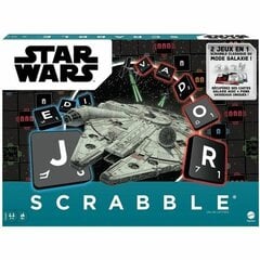 Vārdu spēle Mattel Star Wars Scrabble, FR cena un informācija | Galda spēles | 220.lv