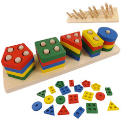 Деревянная головоломка для детей цена и информация | Игрушки для малышей | 220.lv