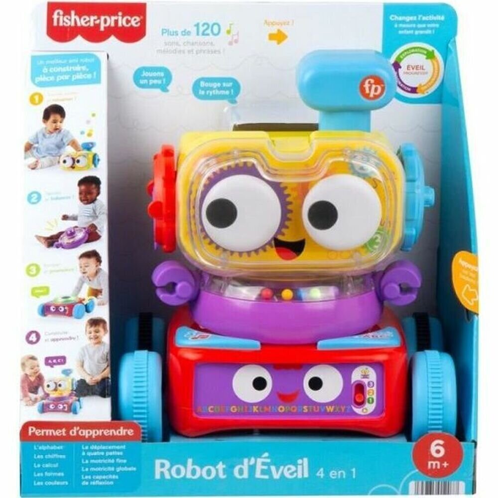 Rotaļu robots Fisher Price 4in1 cena un informācija | Rotaļlietas zīdaiņiem | 220.lv