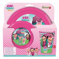 Пикник IMC Toys Cry Babies Розовый Playset цена и информация | Детская посуда, контейнеры для молока и еды | 220.lv