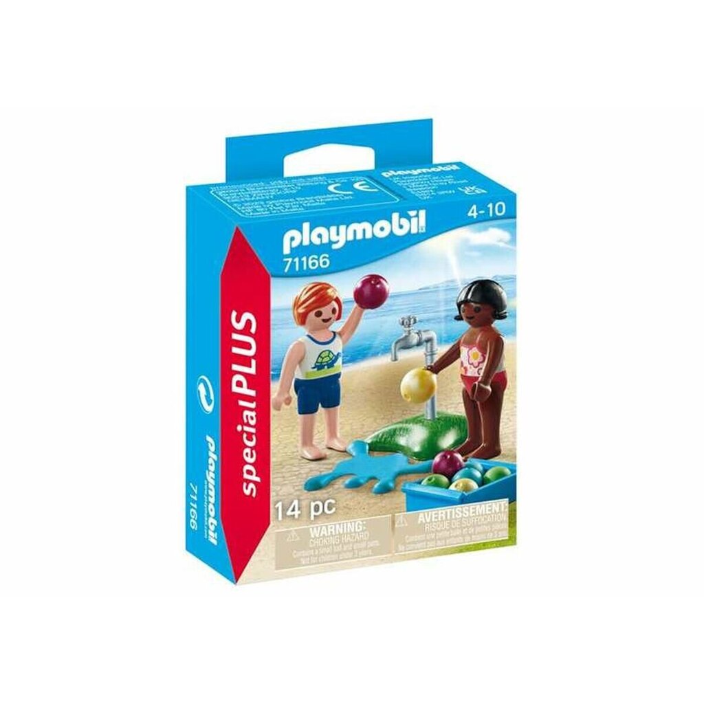 Bērni ar ūdens baloniem- figūriņu komplekts 71166 Playmobil® Special Plus cena un informācija | Konstruktori | 220.lv