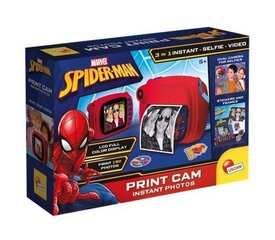 Momentuzņēmumu kamera bērniem Lisciani Spiderman (Zirnekļcilvēks) cena un informācija | Attīstošās rotaļlietas | 220.lv