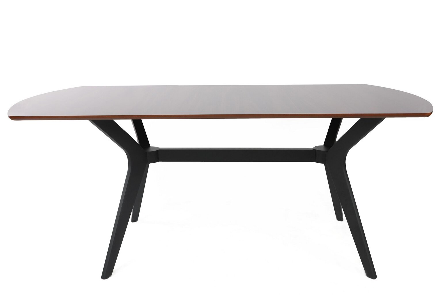 Galds Kalune Design Ares-1043, brūns/melns cena un informācija | Virtuves galdi, ēdamgaldi | 220.lv