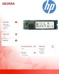 HP 6SL00AA цена и информация | Внутренние жёсткие диски (HDD, SSD, Hybrid) | 220.lv