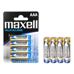 Maxvell LR03 AA 1,5 v baterijas, 4 gab. cena un informācija | Baterijas | 220.lv