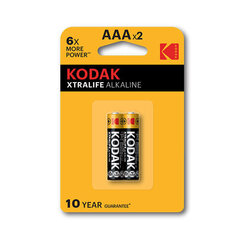 Kodak Xtralife AAA 1.5V baterijas, 20 gab. цена и информация | Батарейки | 220.lv