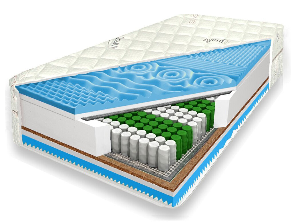 Matracis Pocket Profil Cocos OPK4 160x200x25cm cena un informācija | Matrači | 220.lv