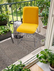 Paklājs Terrazza 200x290 cm Pelēks цена и информация | Ковры | 220.lv