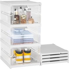 Apavu organizators, 3 gab 54x25x34,5 cm цена и информация | Полки для обуви, банкетки | 220.lv