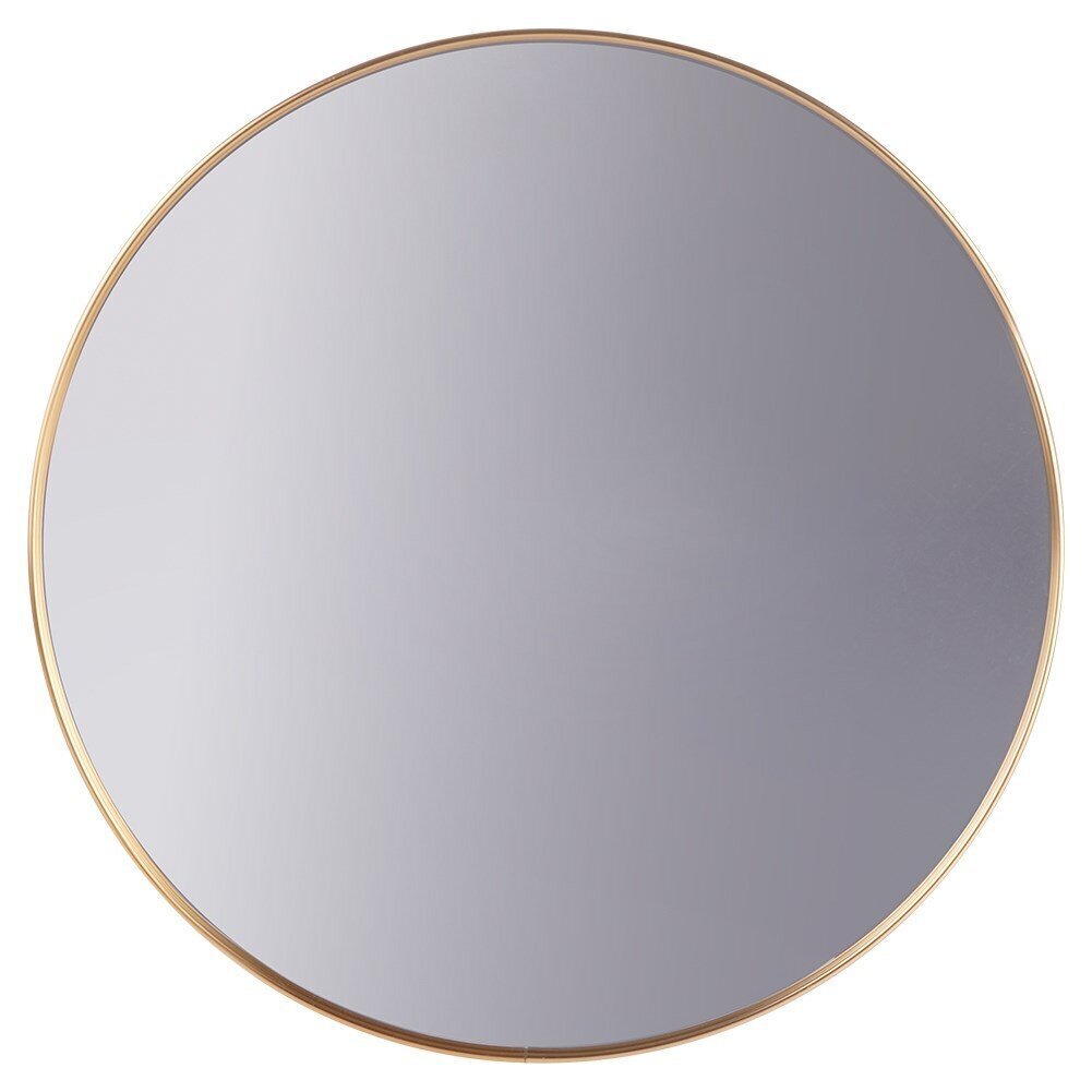 Zelta apaļais sienas spogulis -40 cm цена и информация | Spoguļi | 220.lv