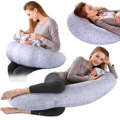 Многофункциональная подушка 2в1 NiceKids, 140 см цена и информация | Подушки для беременных и кормящих | 220.lv