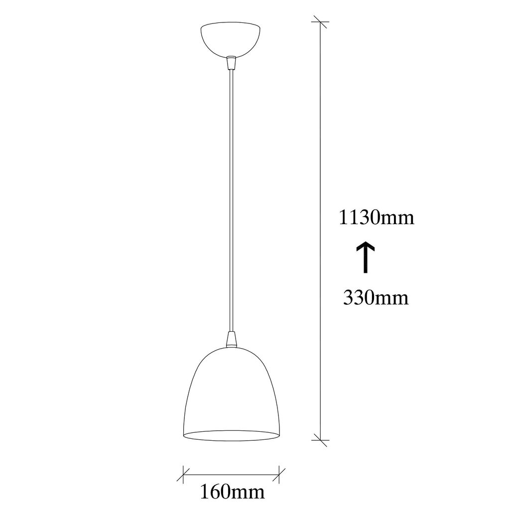 Piekaramā lampa Tattoo-2383 cena un informācija | Lustras | 220.lv