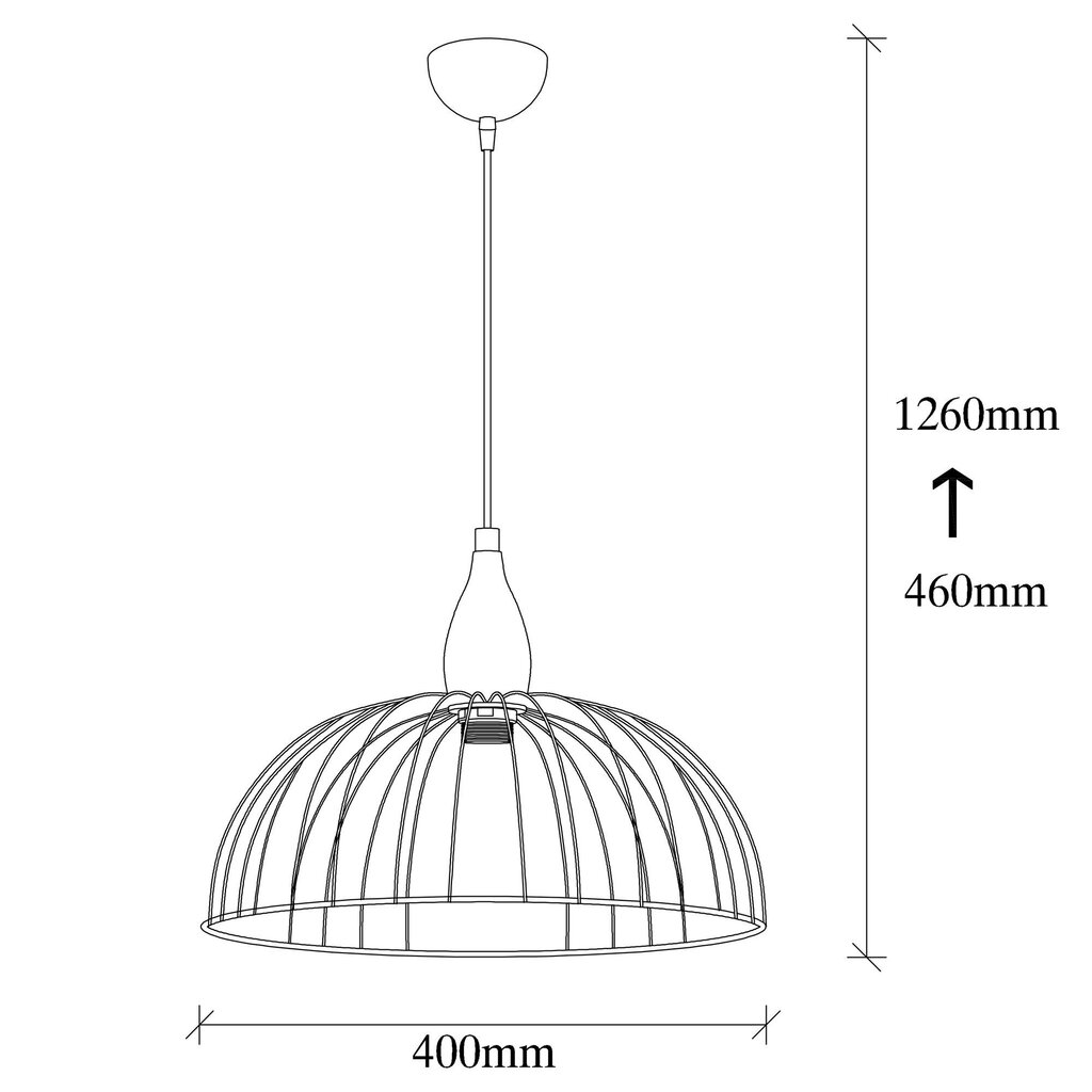 Piekaramā lampa Kadeh-2201 cena un informācija | Lustras | 220.lv