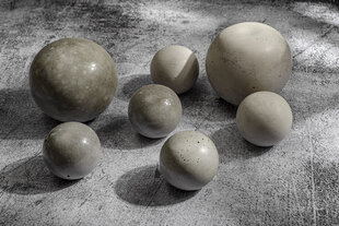 Sfero betona dekoratīvā bumba cena un informācija | Interjera priekšmeti | 220.lv
