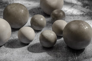 Sfero betona dekoratīvā bumba cena un informācija | Interjera priekšmeti | 220.lv
