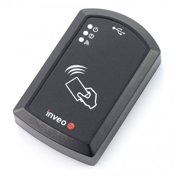 Inveo RFID-USB-DESK lasītājs 125 kHz цена и информация | Portatīvo datoru dzesēšanas paliktņi un citi piederumi | 220.lv