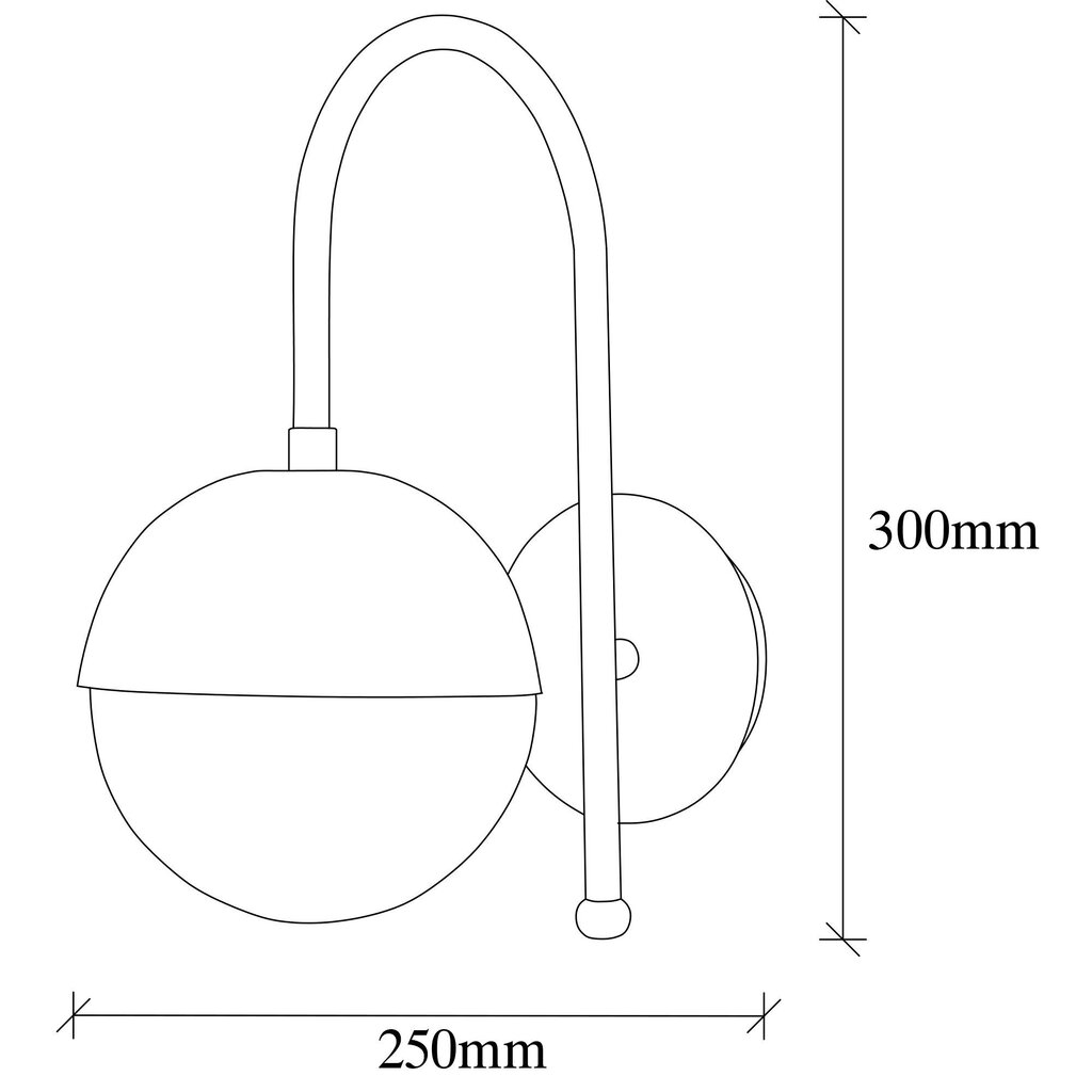 Sienas lampa Karsor-3303 цена и информация | Sienas lampas | 220.lv